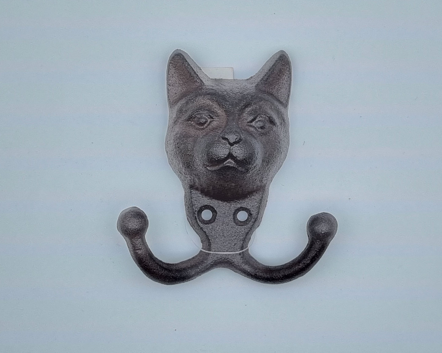 Cast iron coat hanger - cat