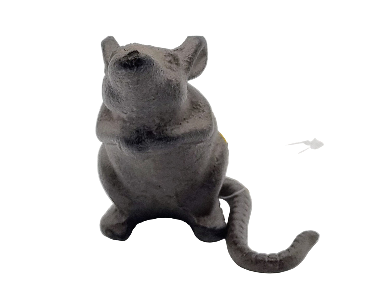 Gusseiserne Statue einer Maus