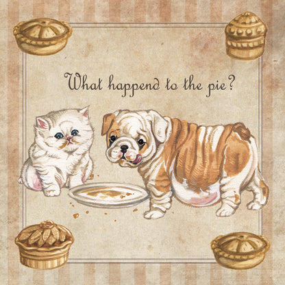 Quadratische Karte - What happened to the pie?