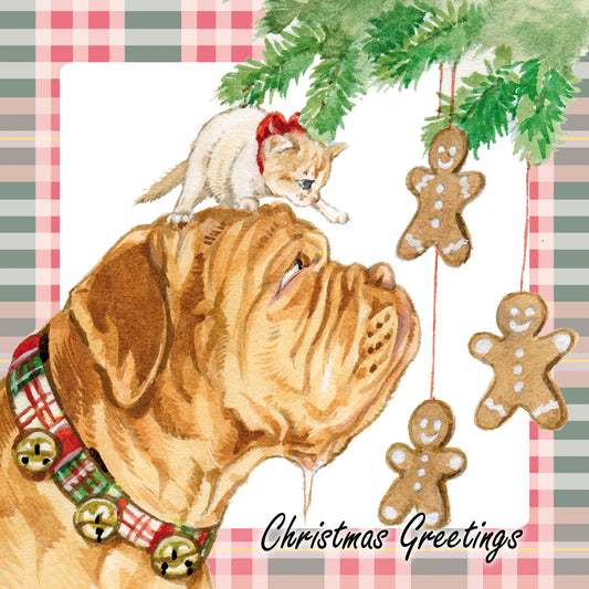 Square card - Christmas Greetings