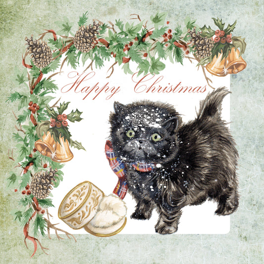 Square card - Christmas Greetings