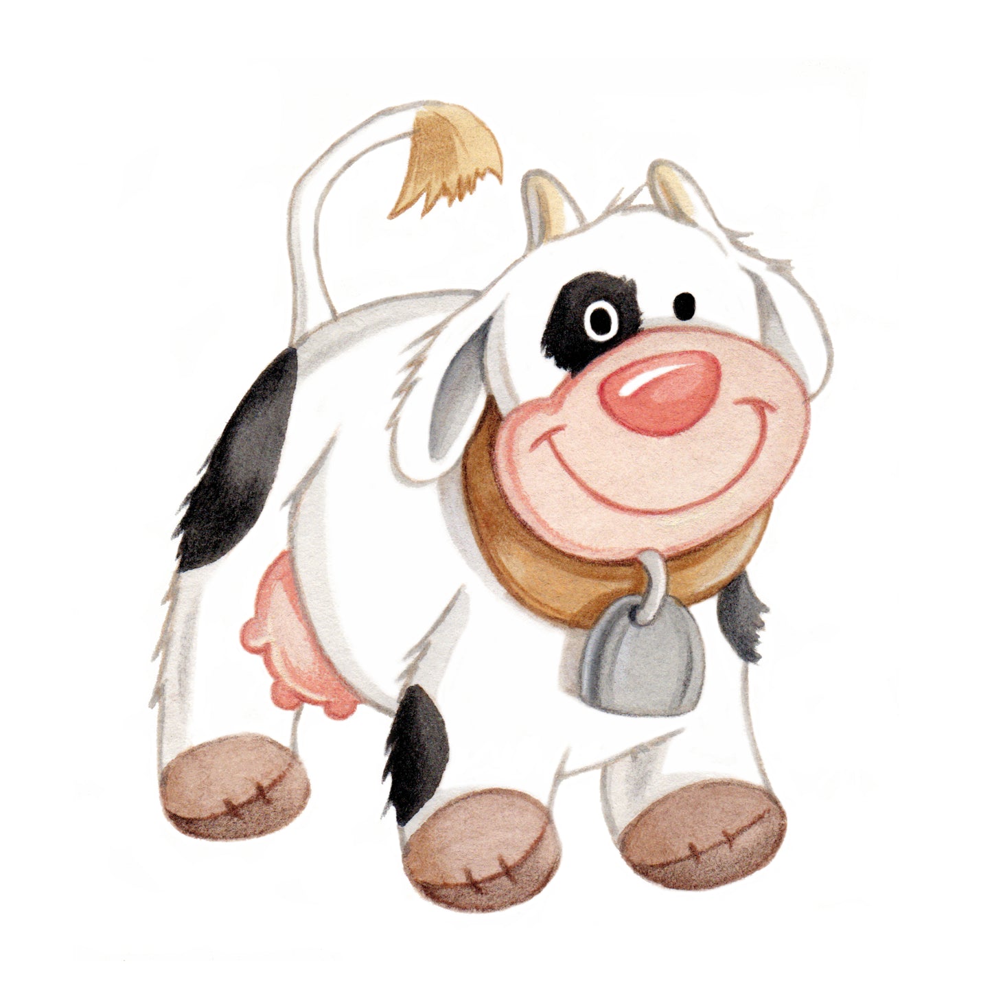 Vierkante kaart - Happyfarm Koe