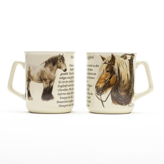 Tasse Belgisches Zugpferd