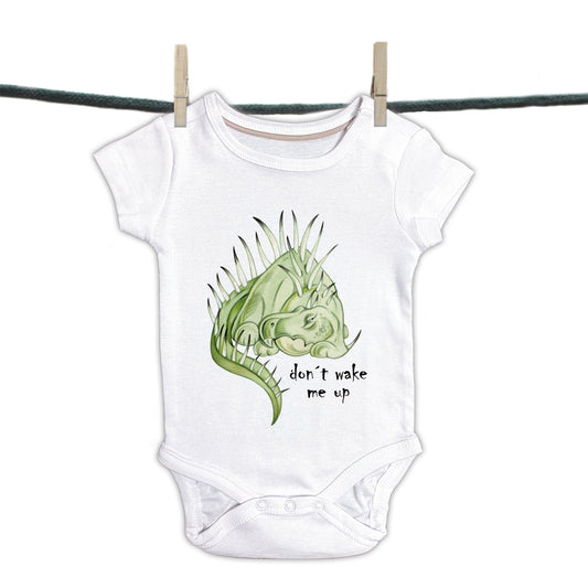Babyromper  Dino - "Don't Wake me Up"