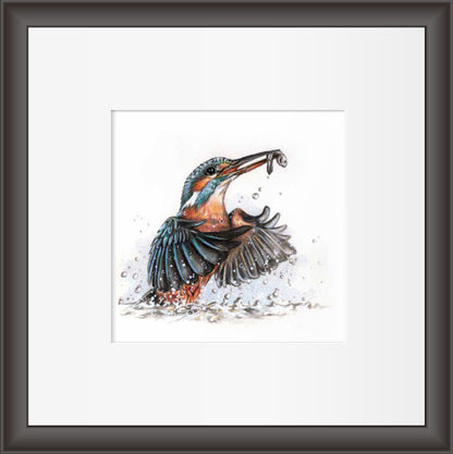 Reproduktion "Eisvogel"