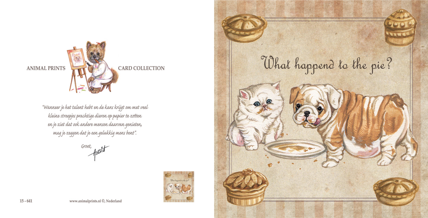 Quadratische Karte - What happened to the pie?