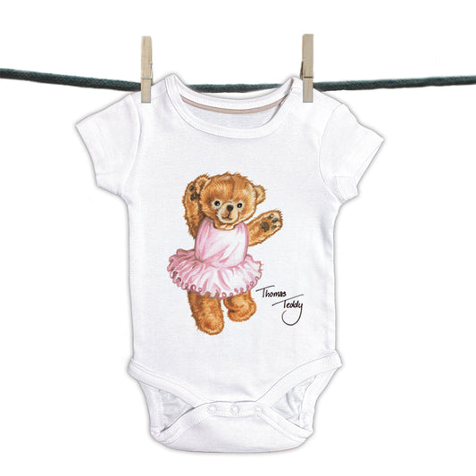 Baby Strampler Kollektion Thomas Teddy - Ballerina Bär