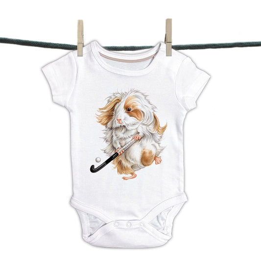 Baby Strampler mit Meerschweinchen - Hockey