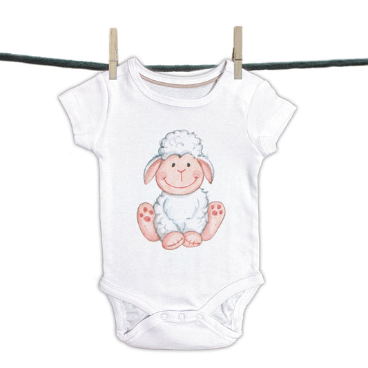 Baby romper Happy Farm - Sheep