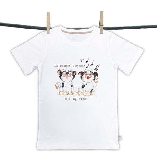 T-Shirts - Kinderreime - "Saw 2 Cows,......."